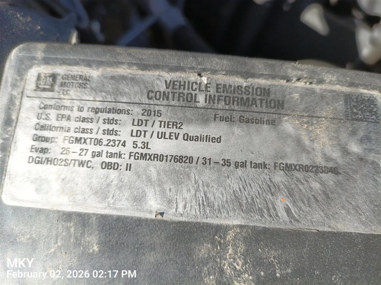 REAR WIPER ARM OEM 2018 GMC YUKON 23270089 - Image 5