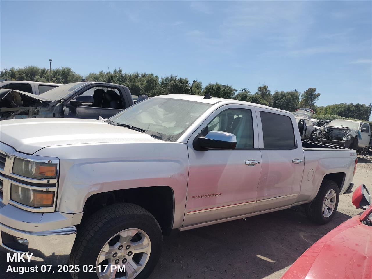 RIGHT HEADLAMP ASSEMBLY OEM 14-15 CHEVROLET SILVRDO15 1YR WRNTY 23223260 - Image 2