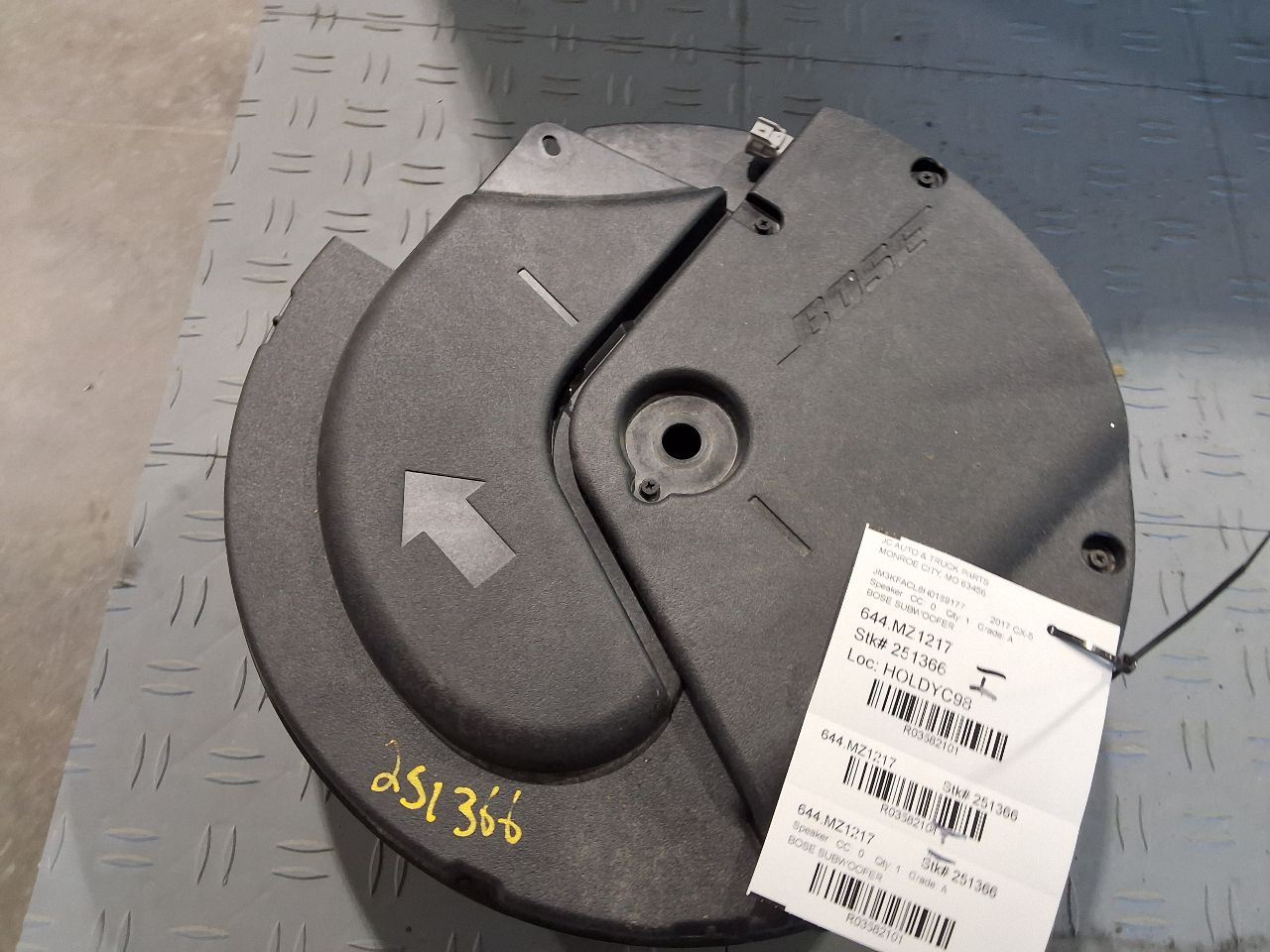 2017-2025 Mazda CX-5 Bose Subwoofer Sub Woofer Sound Speaker | eBay