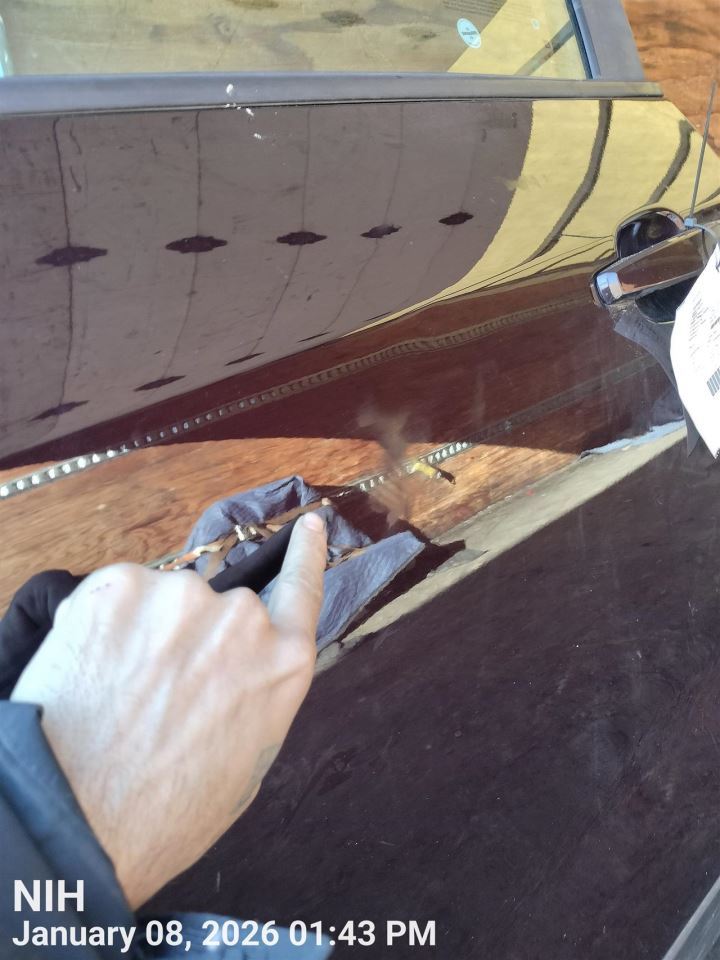 LEFT RED FRONT DOOR ASSEMBLY OEM 13-22 CHEVROLET TRAX - Image 2