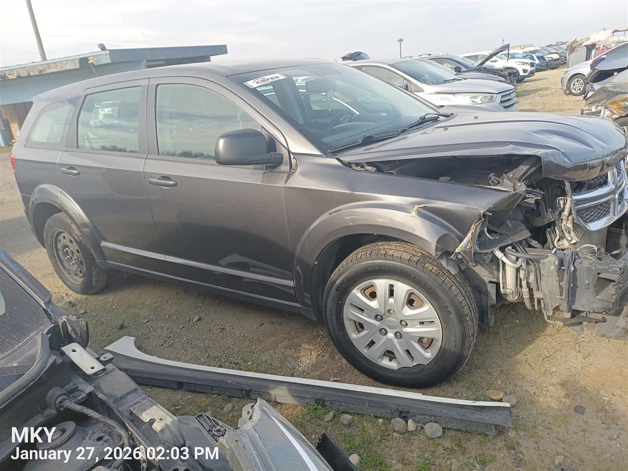 REAR WIPER ARM OEM 2012 DODGE JOURNEY 68040371AA - Image 2