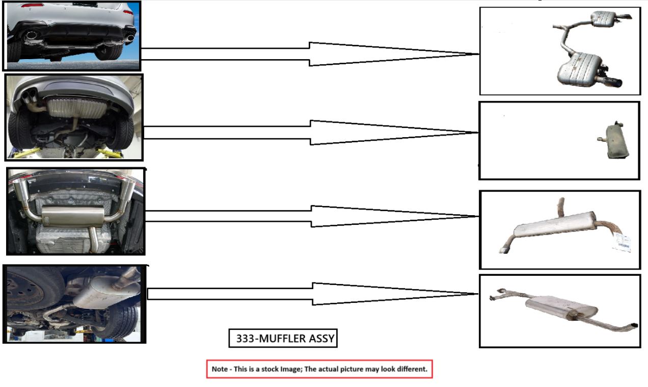 RAM1500   2014 Muffler 8255681 - Image 1