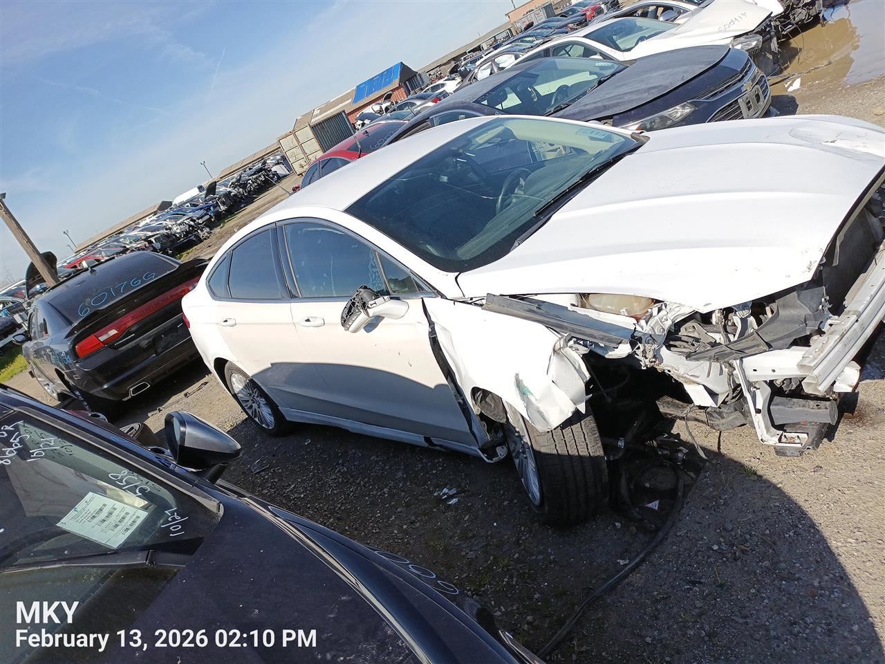 Trunk/Hatch/Tailgate Rear View Camera Without Spoiler Fits 13-16 FUSION 9735147 - Image 2