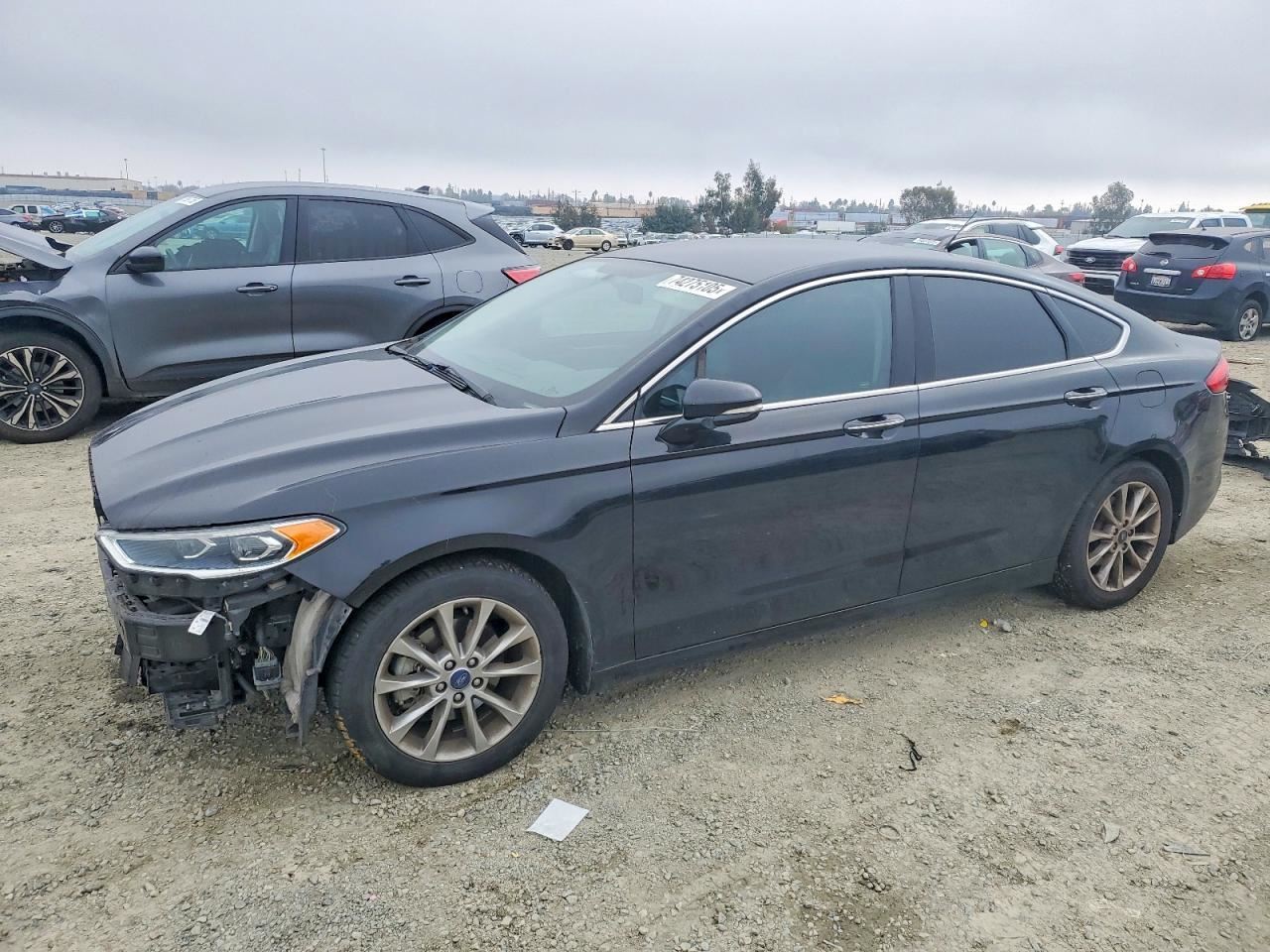 RIGHT BLK REAR HEADREST OEM 2017 FORD FUSION - Image 2