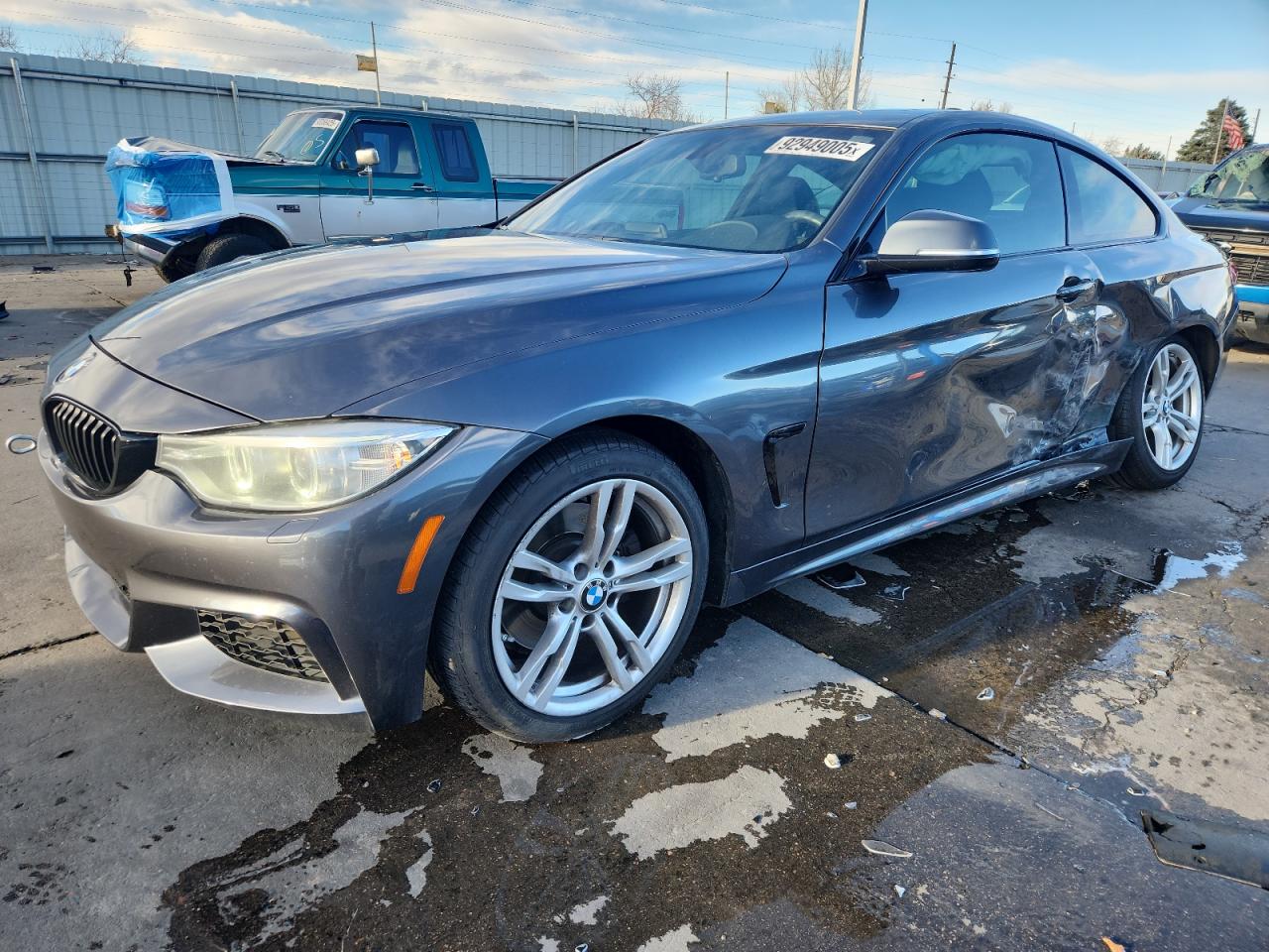 RIGHT BLK FRONT HEADREST OEM 2016 BMW 428I BMW 52 10 7 372 887 - Image 2
