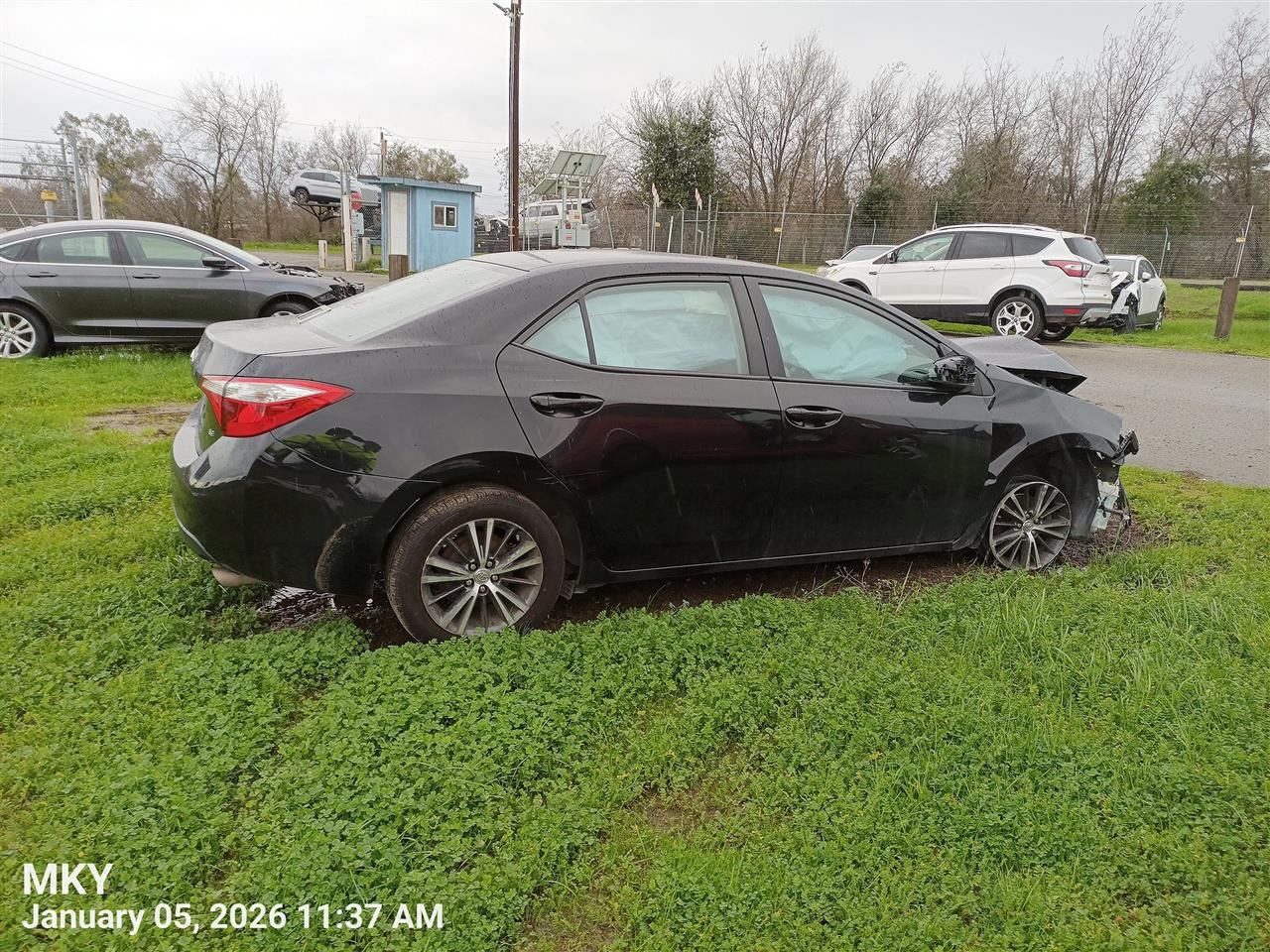 LEFT TAIL LAMP OEM 14-16 TOYOTA COROLLA 1YR WRNTY - Image 2