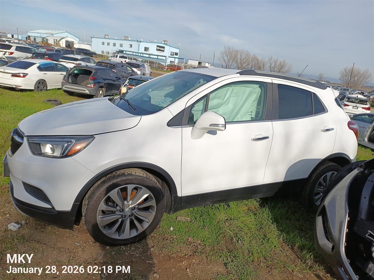 LEFT FRONT WIPER ARM OEM 2014 BUICK ENCORE 42429688 - Image 4