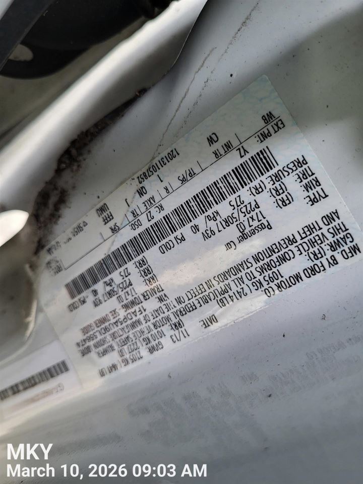 LEFT GRY FRONT HEADREST OEM 2016 FORD C-MAX FJ5Z78611A08BJ - Image 3