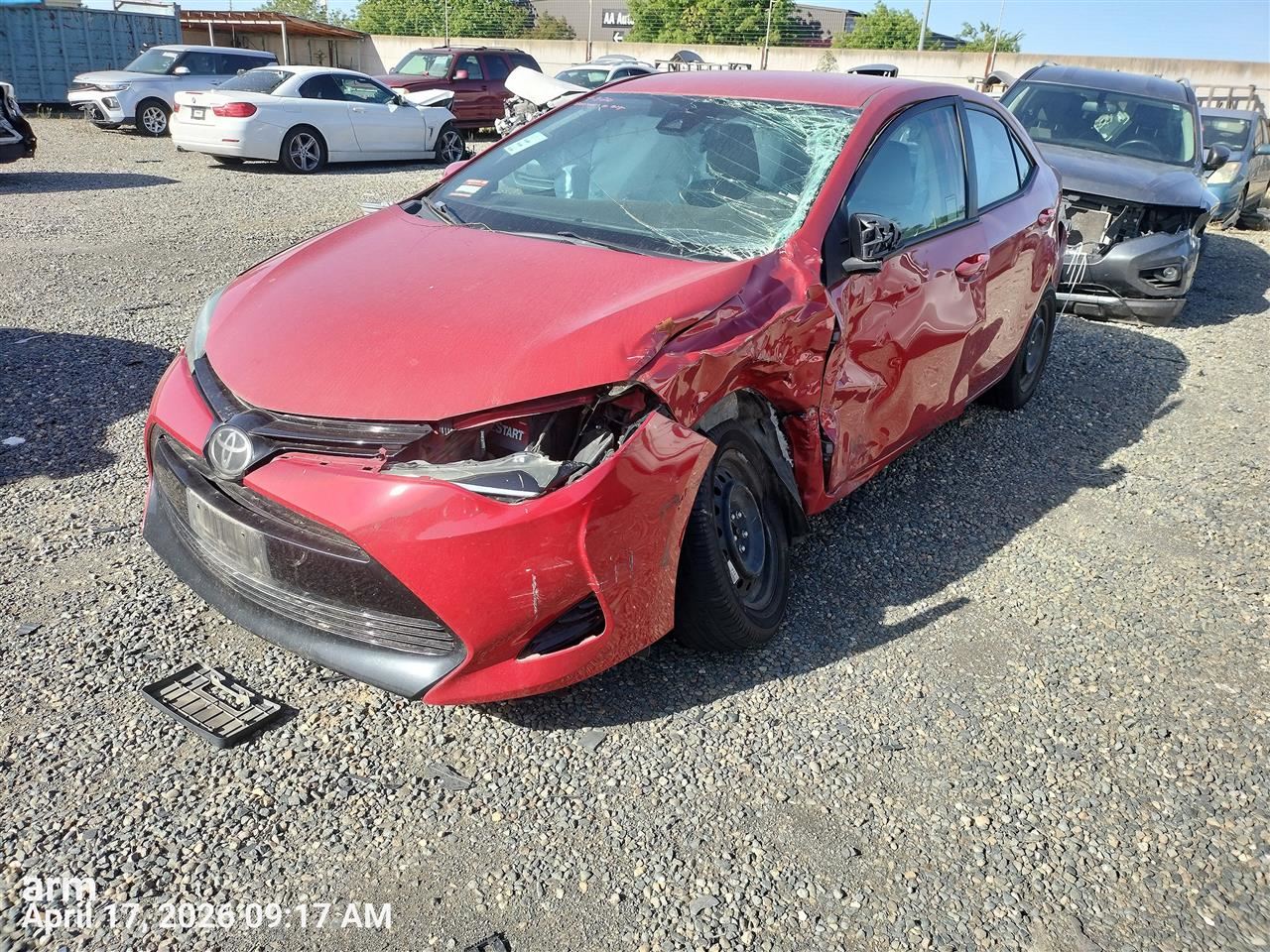 RADIATOR FAN MOTOR/ASSEMBLY OEM 14-19 TOYOTA COROLLA - Image 1