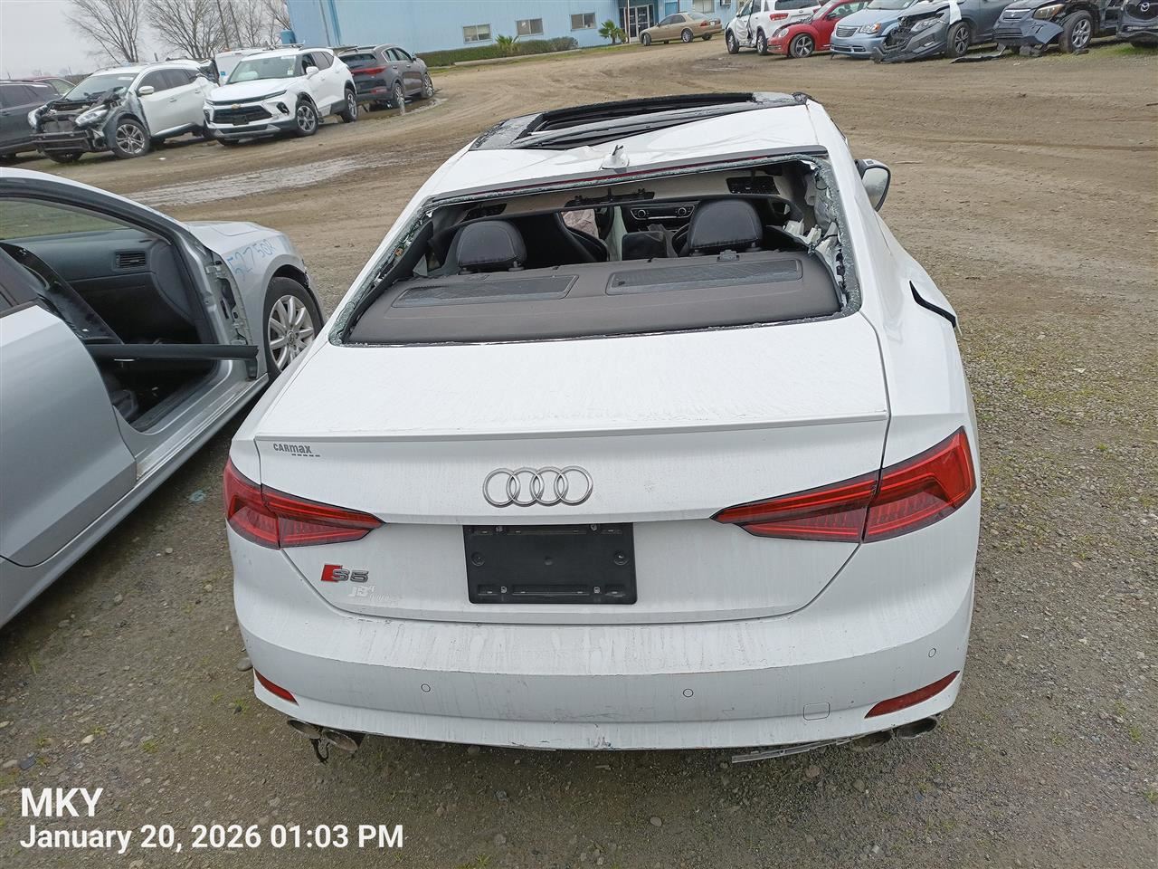 RIGHT FRONT WIPER ARM OEM 2017 S5 AUDI 8W1 955 408  1P9 - Image 1