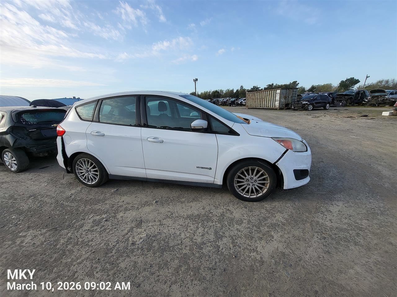 LEFT GRY FRONT HEADREST OEM 2016 FORD C-MAX FJ5Z78611A08BJ - Image 5