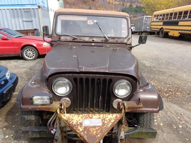 Used 1957 Jeep Cj Series Front Body Bumper Assembly Front Cj5 And