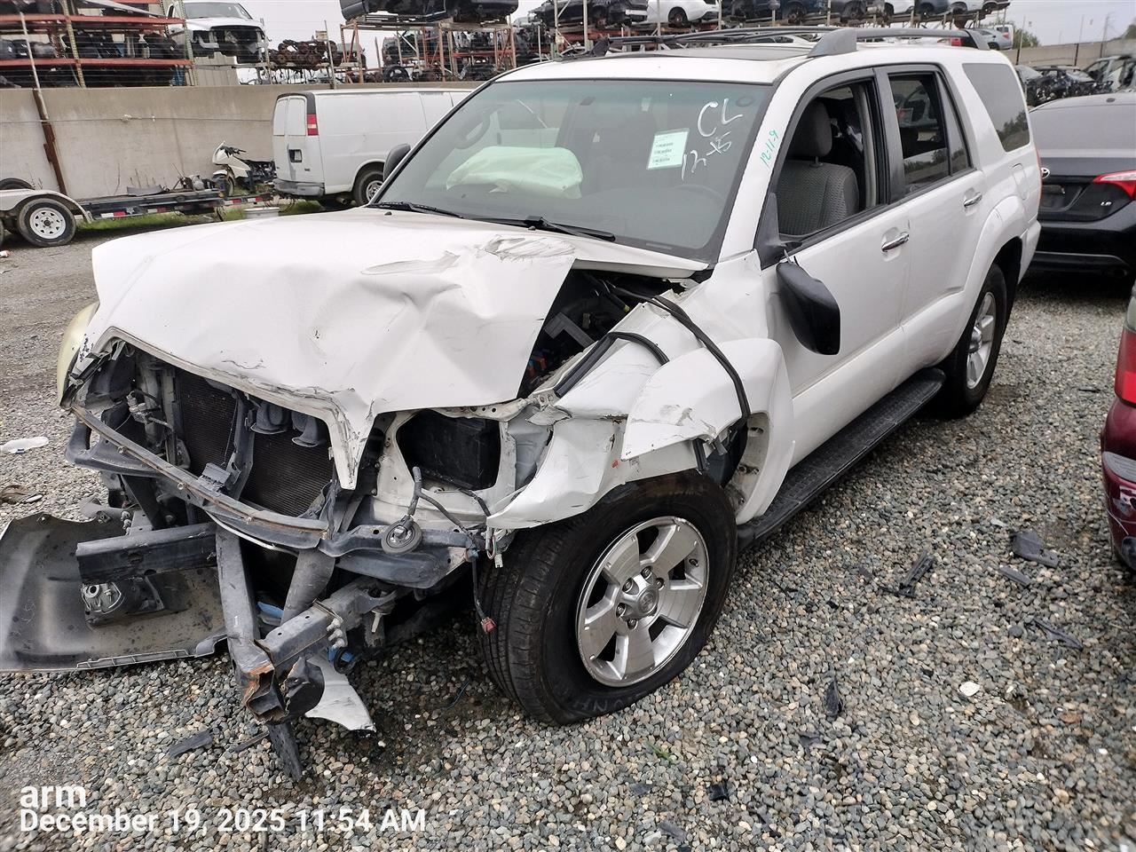 Radiator Core Support Fits 05-09 4 RUNNER 8731442 - Image 5