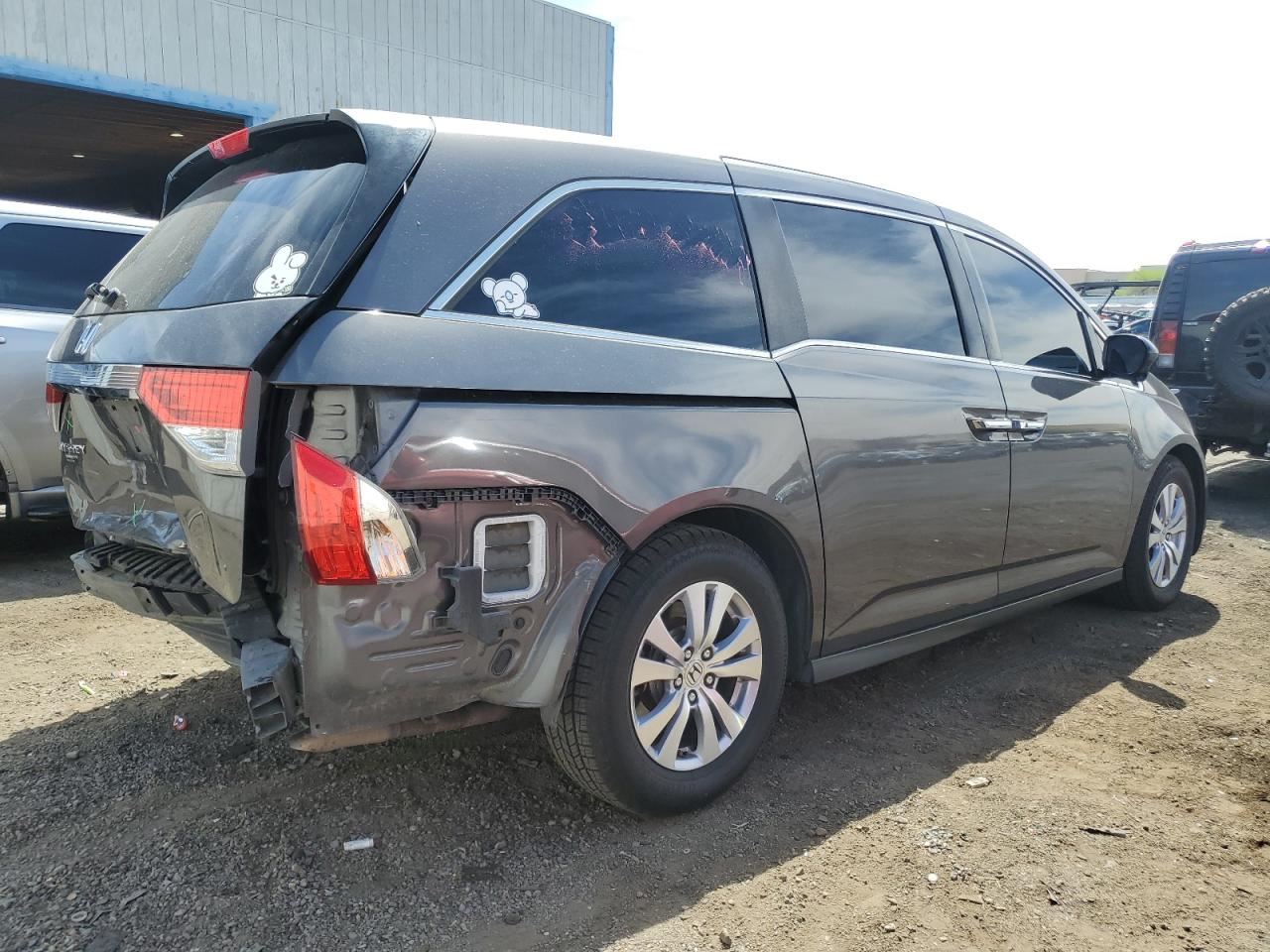 LEFT GRY HEADREST OEM 2016 HONDA ODYSSEY - Image 3