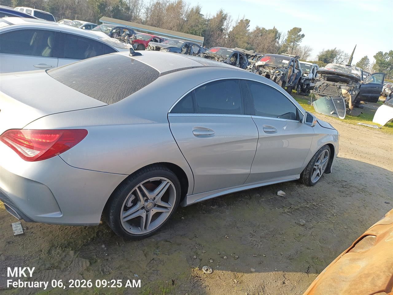 BLK REAR HEADREST OEM 2016 MERCEDES-BENZ CLA250 176-970-16-50-65-9D88 - Image 3