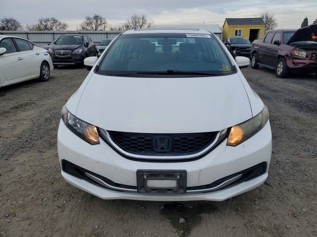 WHT HOOD OEM 13-15 HONDA CIVIC - Image 5