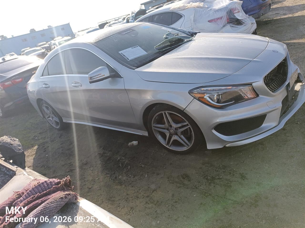 BLK REAR HEADREST OEM 2016 MERCEDES-BENZ CLA250 176-970-16-50-65-9D88 - Image 4