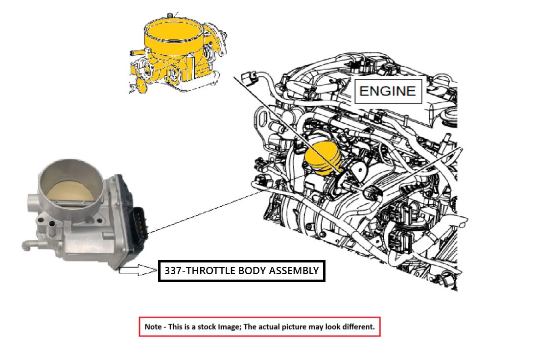 THROTTLE BODY OEM 11-14 SUBARU IMPREZA 1YR WRNTY 16112AA310 - Image 1