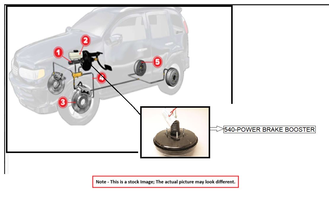 Benzeen BRAKE BOOSTER OEM 11-13 KIA SORENTO 1YR WRNTY - Image 1