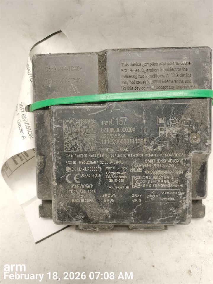 CHASIS CONTROL MODULE OEM 2017 BUICK ENVISION 1YR WRNTY 2927141732 - Image 5
