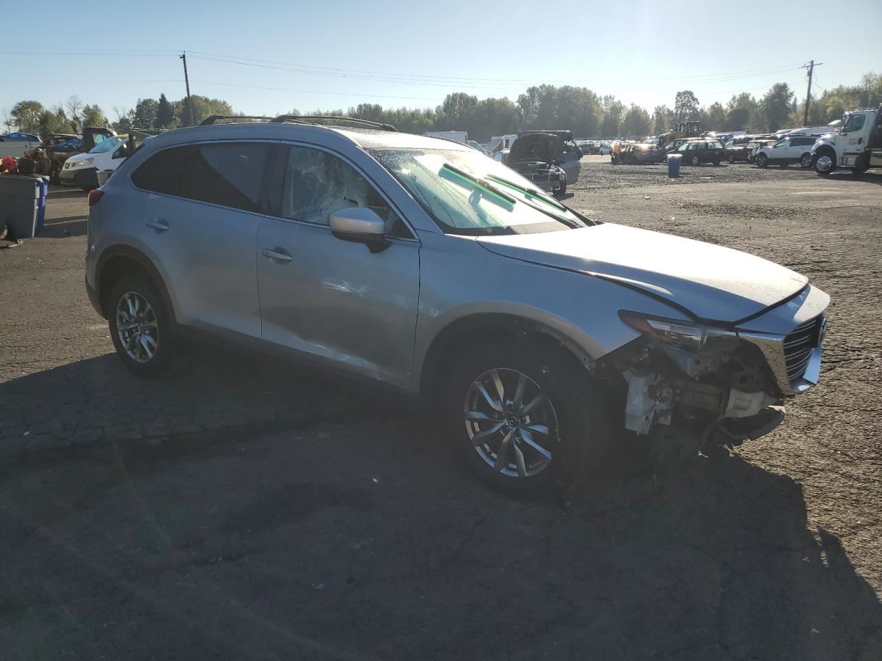 RIGHT SLV SIDE VIEW MIRROR OEM 16-17 CX-9 1YR WRNTY TK7169121D - Image 5