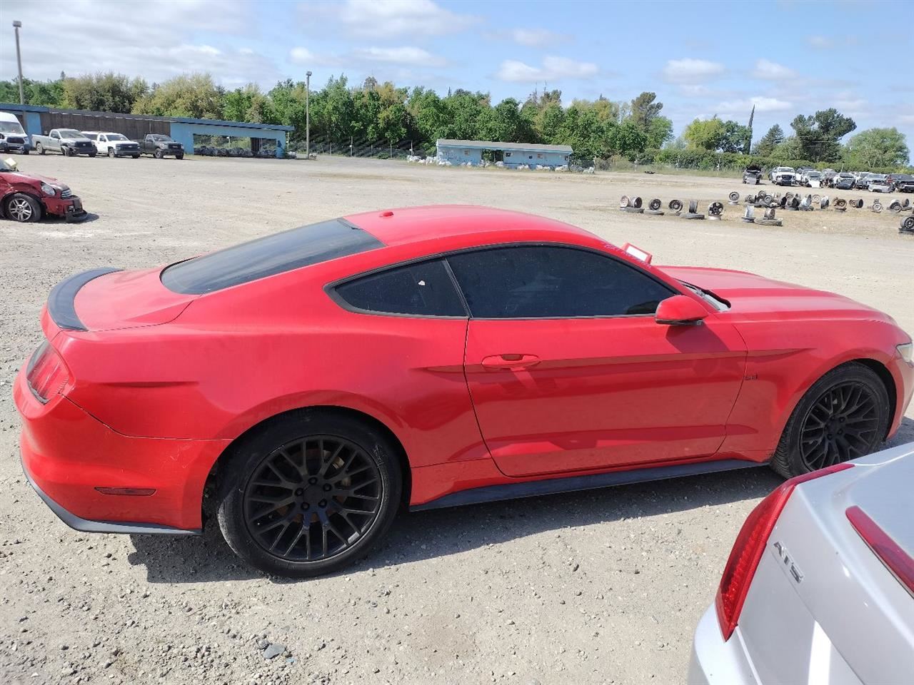 LEFT BLK FRONT HEADREST OEM 2017 FORD MUSTANG - Image 5