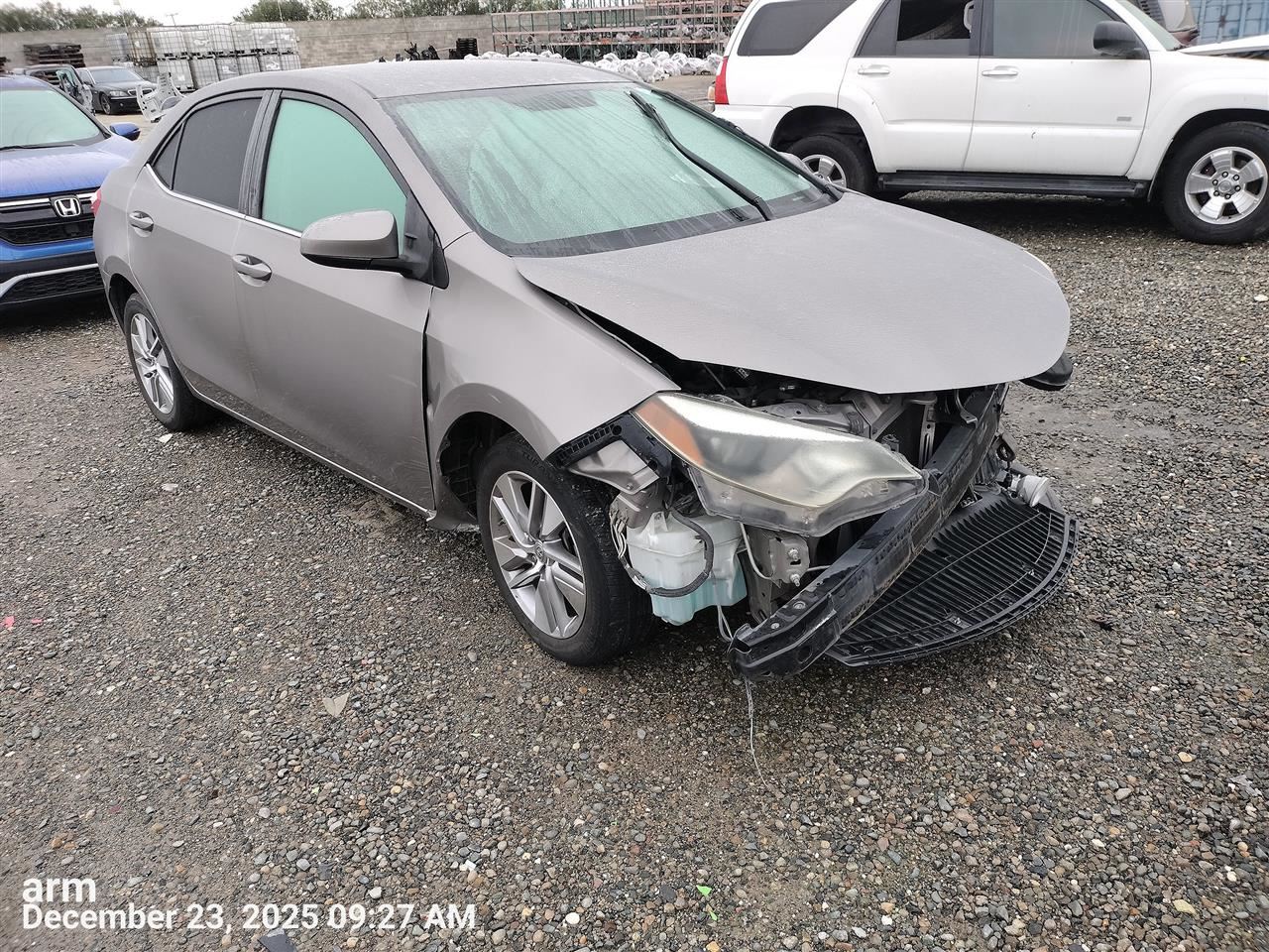 Driver Left Air Bag Driver Roof Fits 14-16 COROLLA 8809945 - Image 5