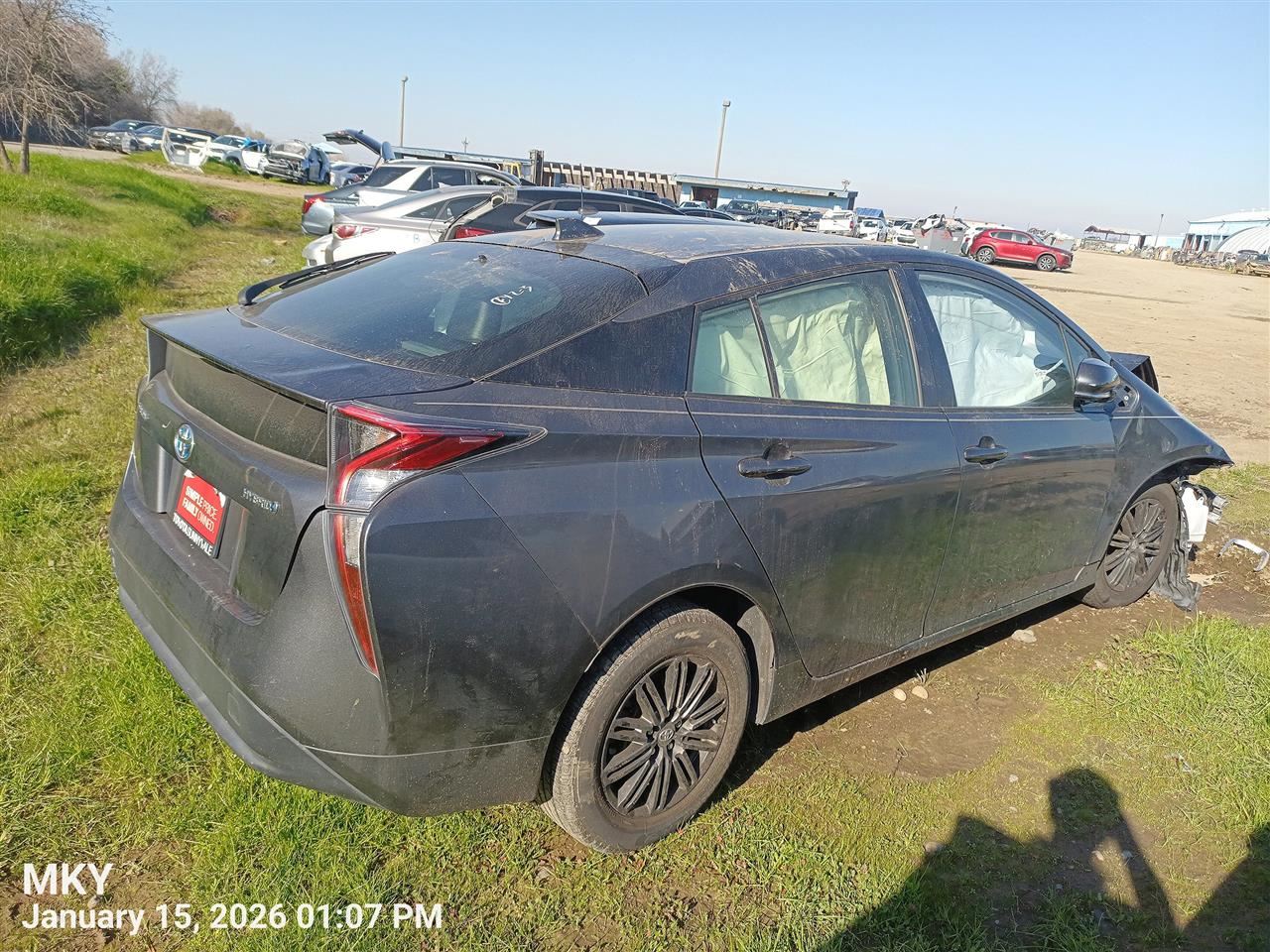 INTERIOR REAR VIEW MIRROR OEM 16-22 TOYOTA PRIUS 1YR WRNTY - Image 3