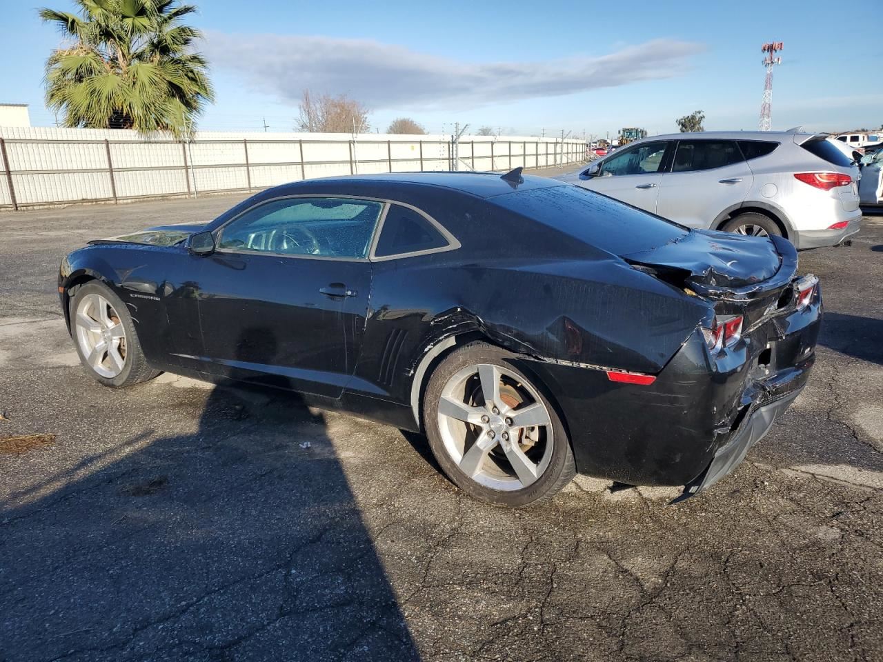 RIGHT BLK FRONT HEADREST OEM 2014 CHEVROLET CAMARO 23279120 - Image 2