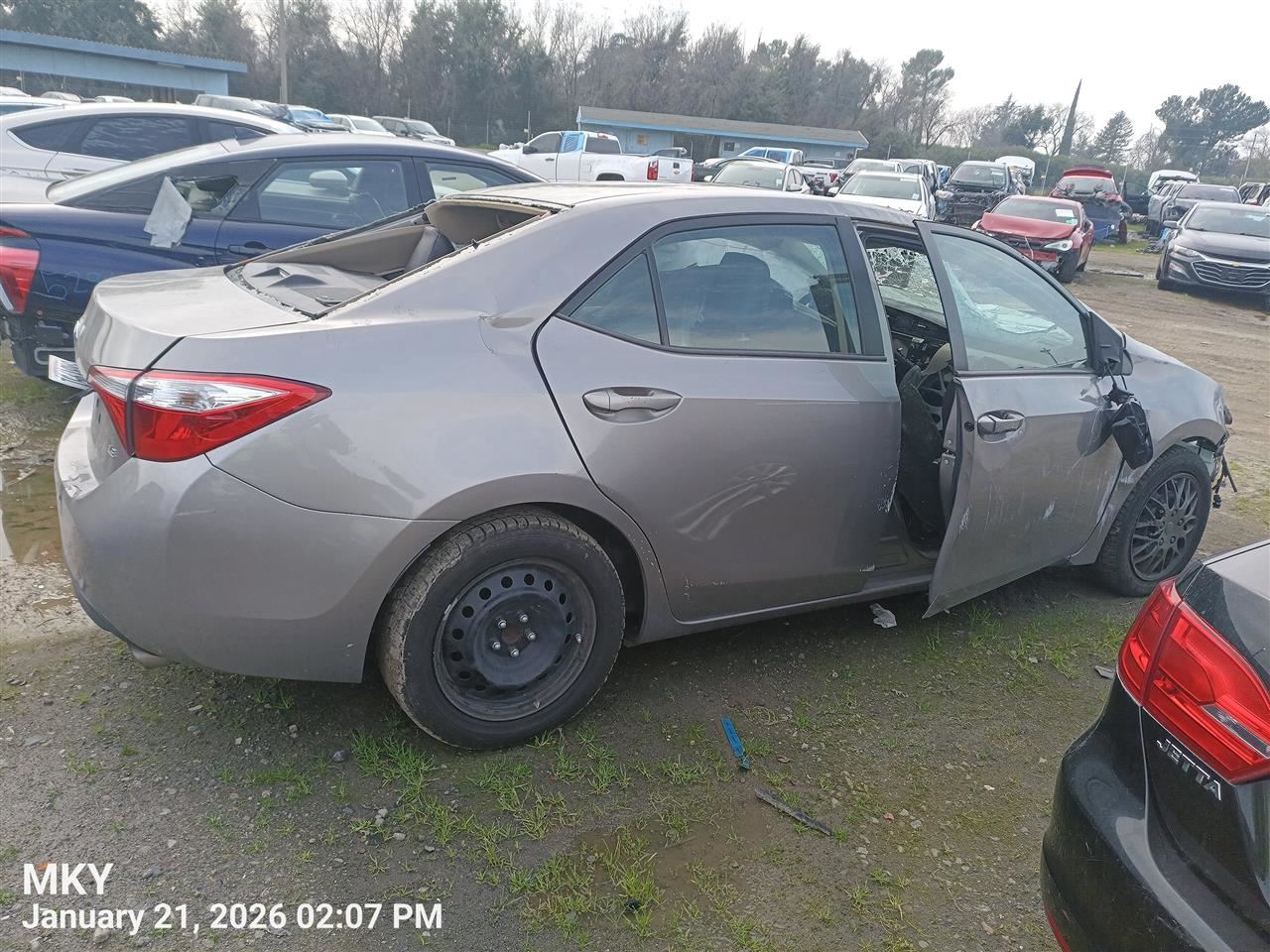 LEFT REAR LOCK ACTUATOR OEM 2015 TOYOTA COROLLA 1YR WRNTY - Image 1