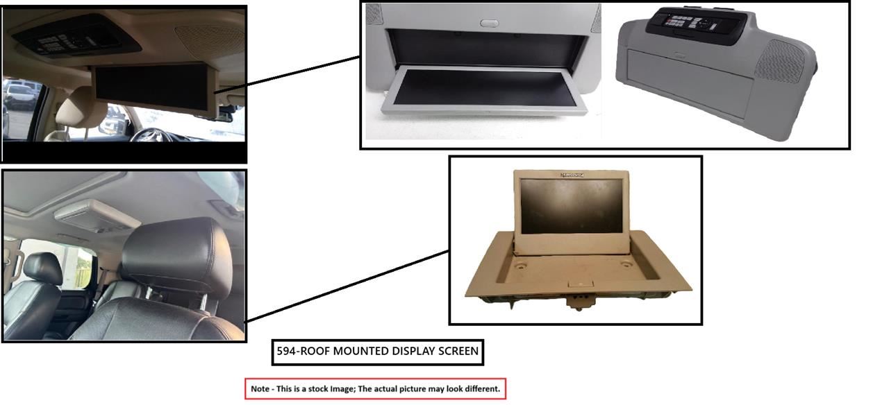 DISPLAY SCREEN OEM 16-18 HONDA PILOT 1YR WRNTY - Image 1