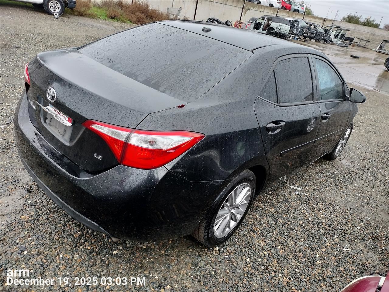 FUEL VAPOR CHARCOAL CANISTER OEM 2014 TOYOTA COROLLA 7774002220 - Image 5