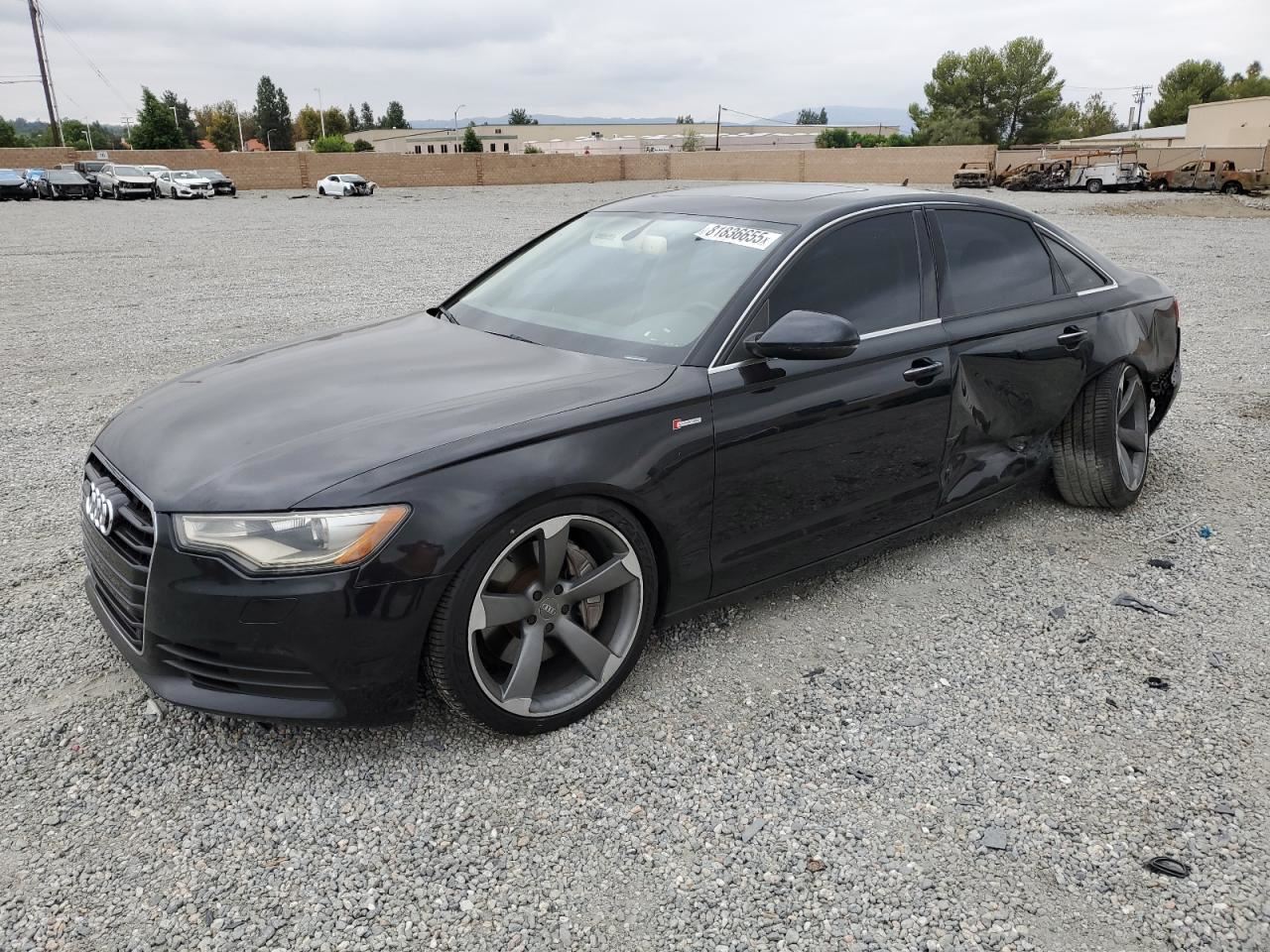 LEFT FRONT WIPER ARM OEM 2017 A6 AUDI 4G1 955 407 C - Image 1