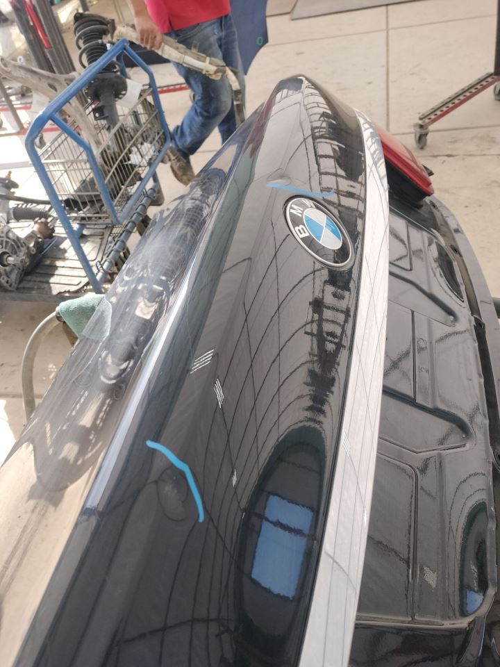 BLK DECKLID TAILGATE OEM 13-15 BMW 750LI - Image 2