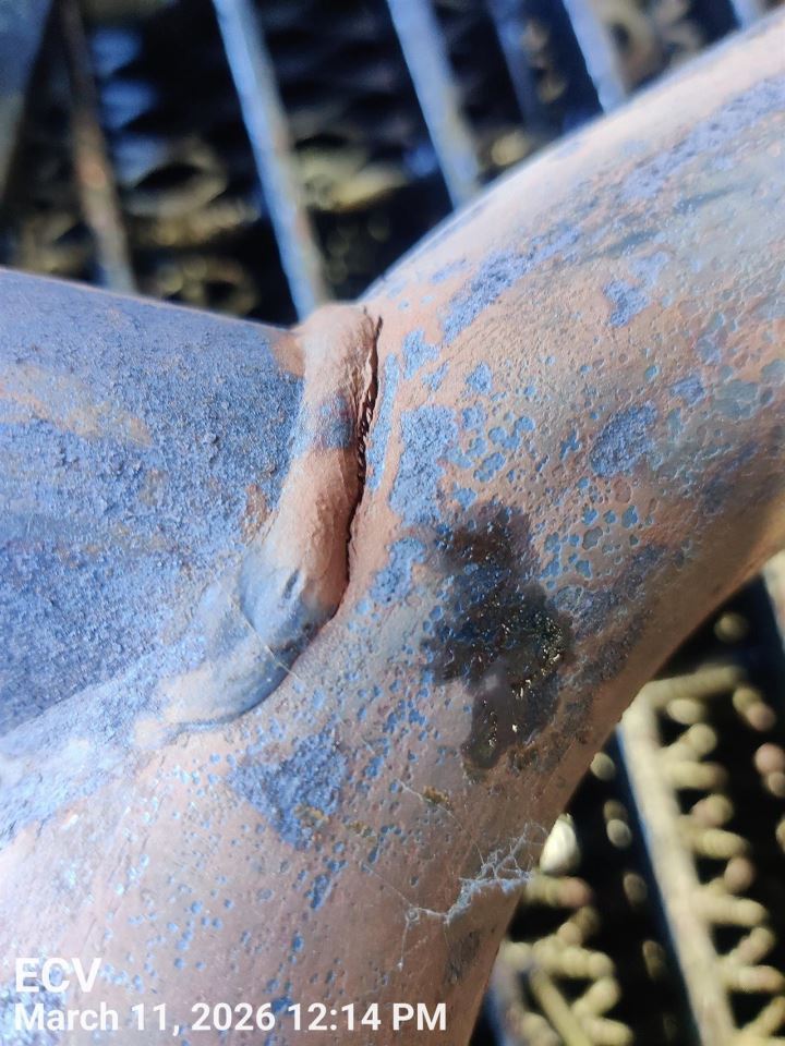 EXHAUST MANIFOLD OEM 91-99 JEEP WRANGLER 1YR WRNTY 04883385 - Image 2