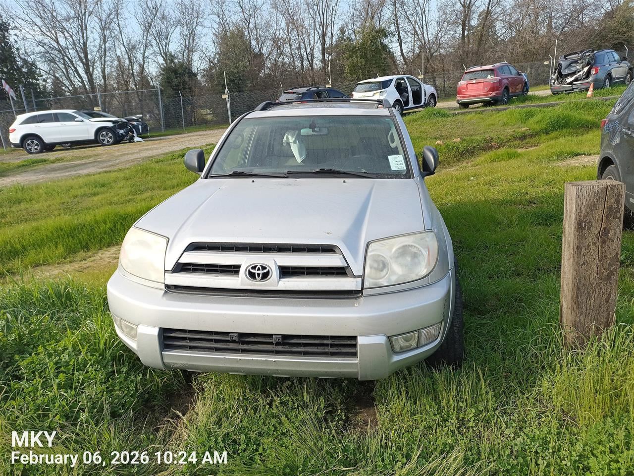 INTERIOR REAR VIEW MIRROR OEM 03-04 TOYOTA 4 RUNNER 1YR WRNTY - Image 4