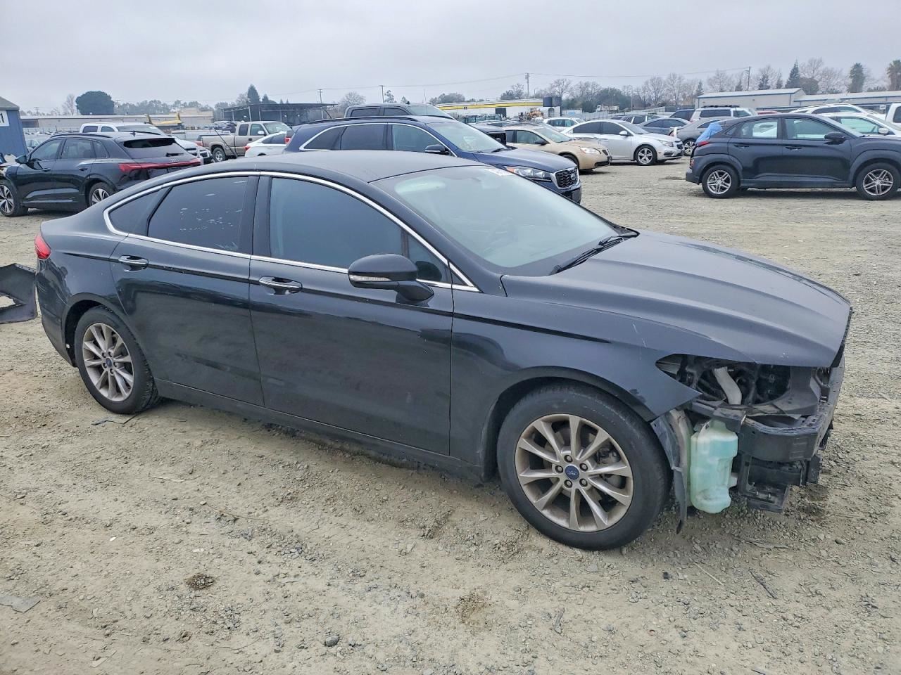 RIGHT BLK REAR HEADREST OEM 2017 FORD FUSION - Image 5