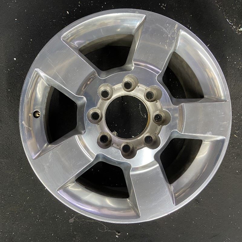 スチール Chevrolet Polished Sierra 3500 HD Silverado Rim 20x8.5 2015-2016