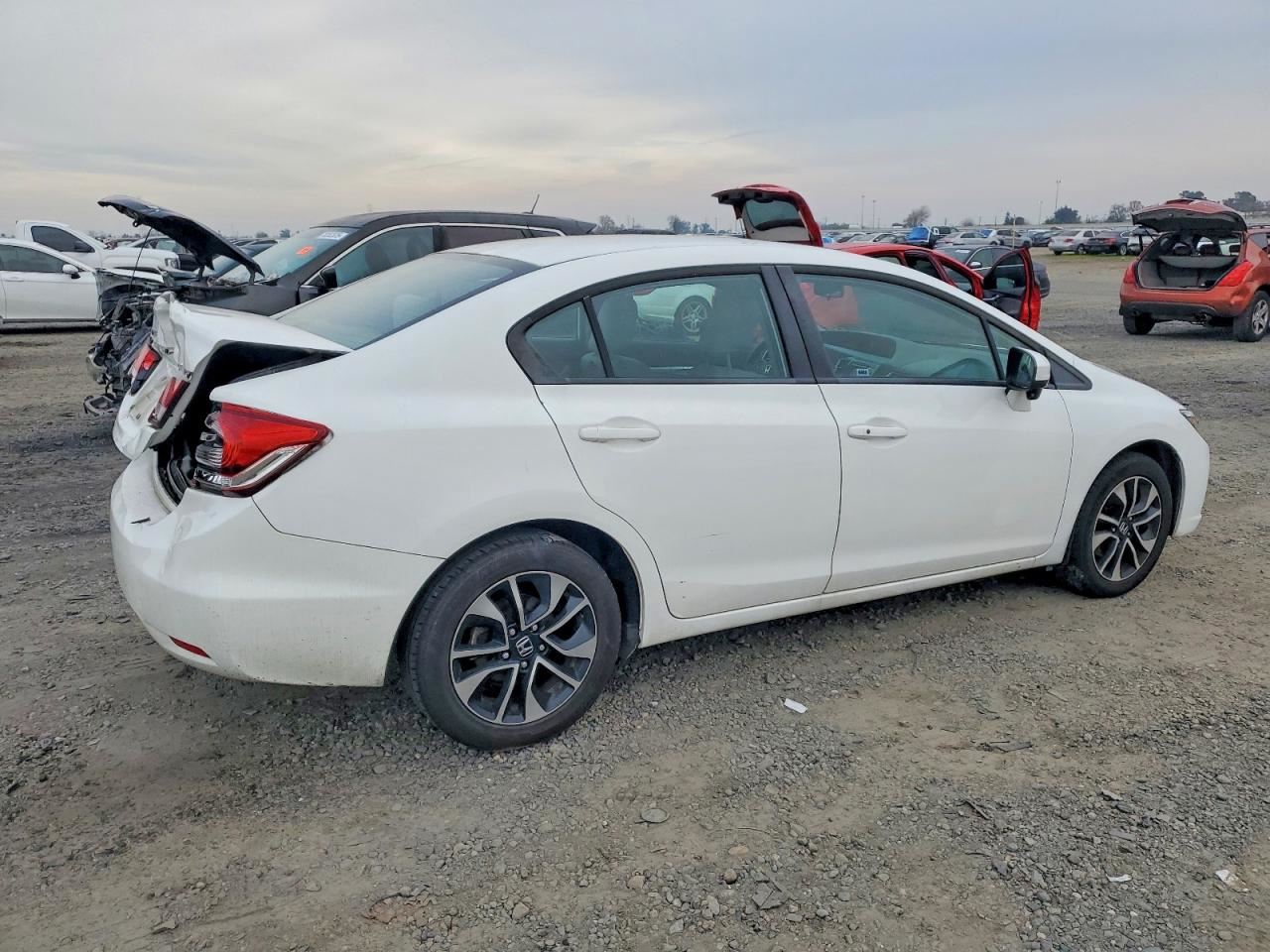 WHT HOOD OEM 13-15 HONDA CIVIC - Image 3