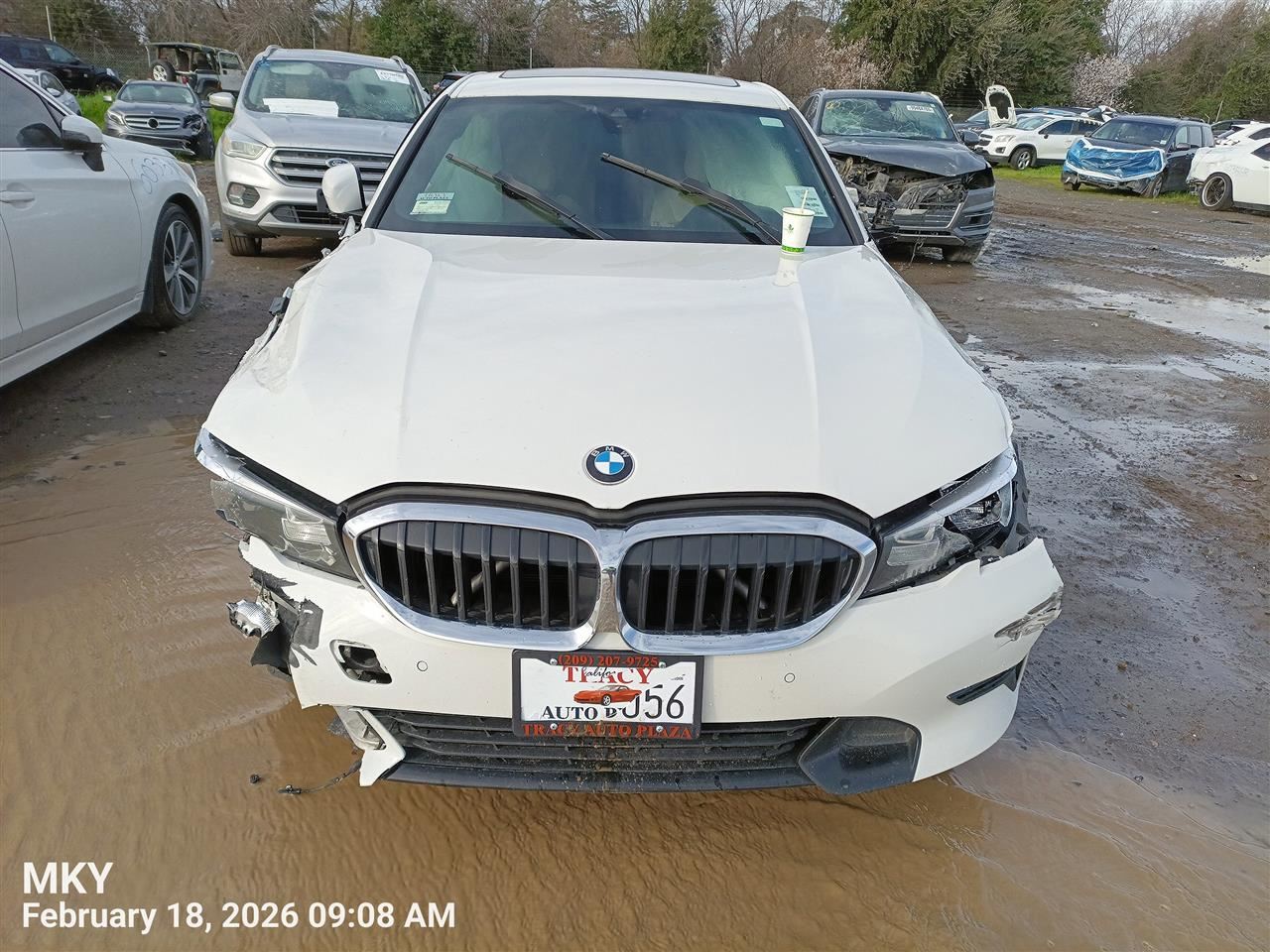 WHT DECKLID TAILGATE OEM 19-21 BMW 330I - Image 3