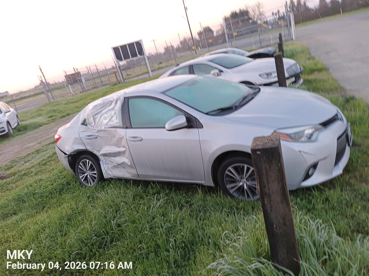 RIGHT FRONT LOWER CONTROL ARM OEM 14-19 TOYOTA COROLLA 4806802300 - Image 4