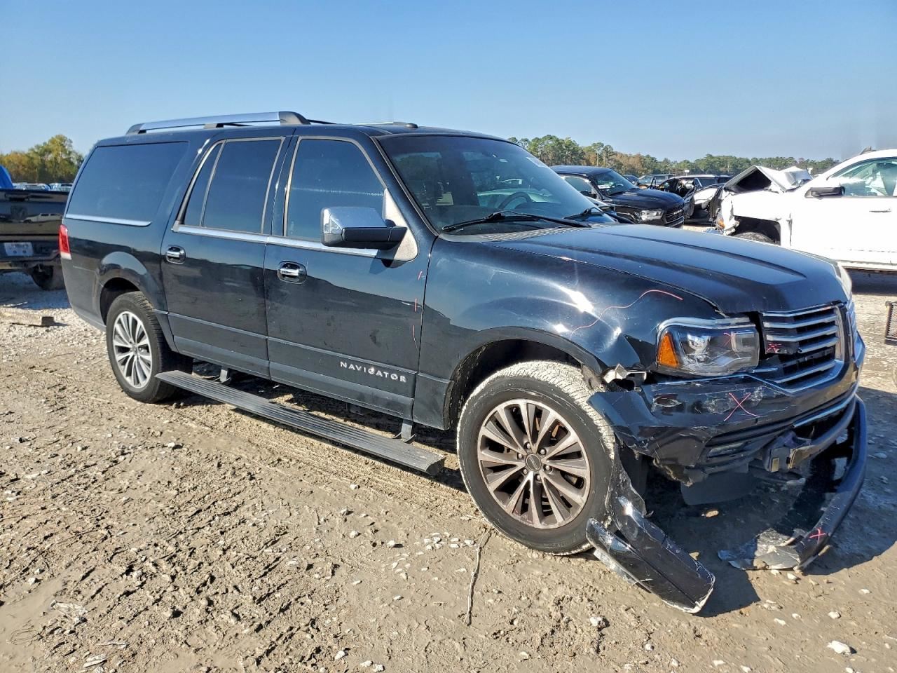 RIGHT BLK REAR DOOR ASSEMBLY OEM 07-17 LINCOLN NAVIGATOR - Image 4