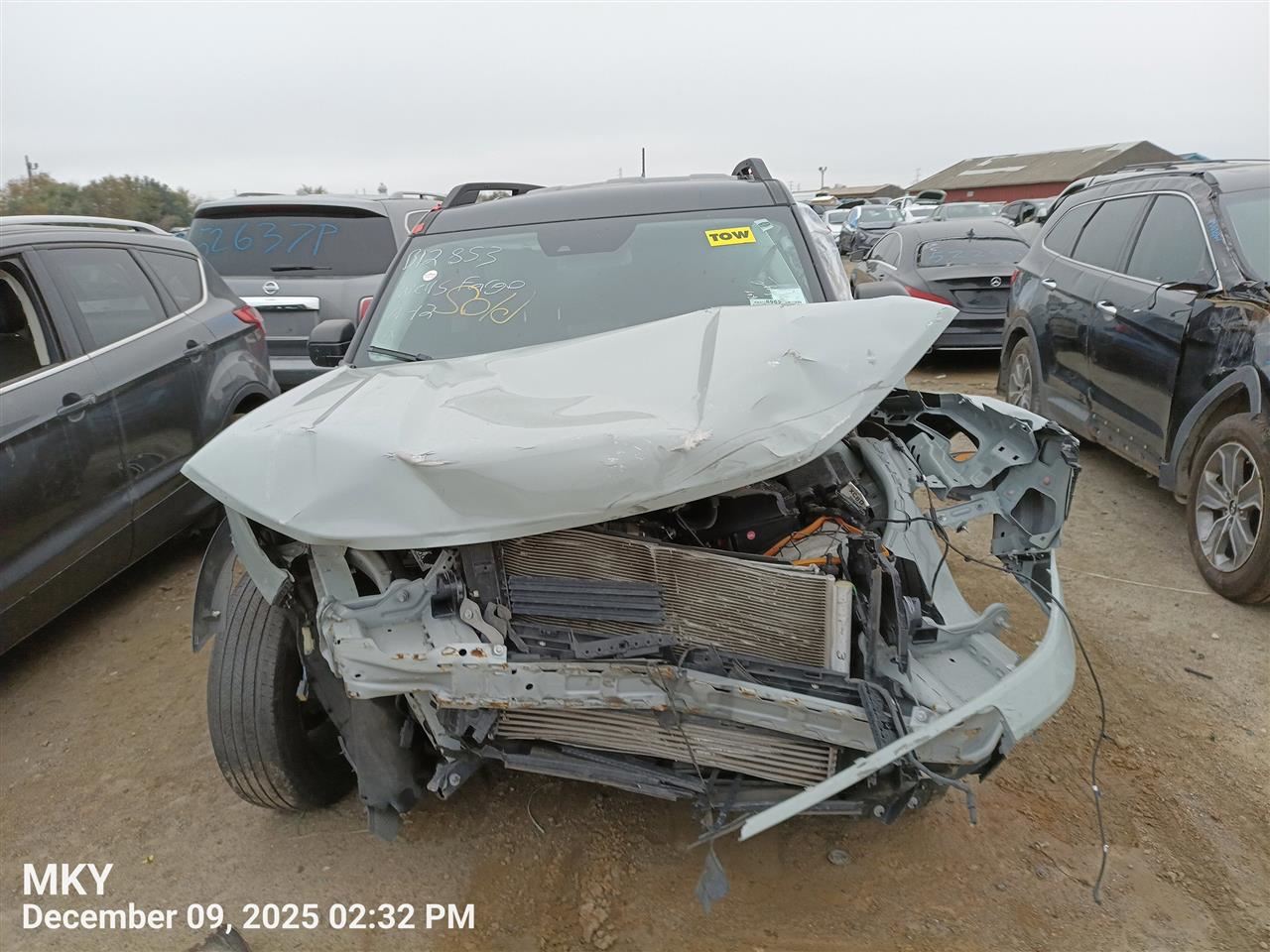 RIGHT BWN REAR HEADREST OEM 2021 FORD BRONCOSPT - Image 3