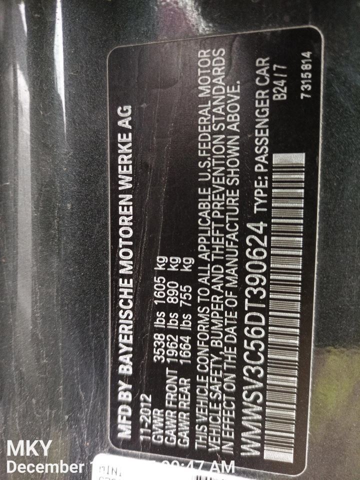 GRY DECKLID TAILGATE OEM 07-13 MINI MINICOOPE - Image 5