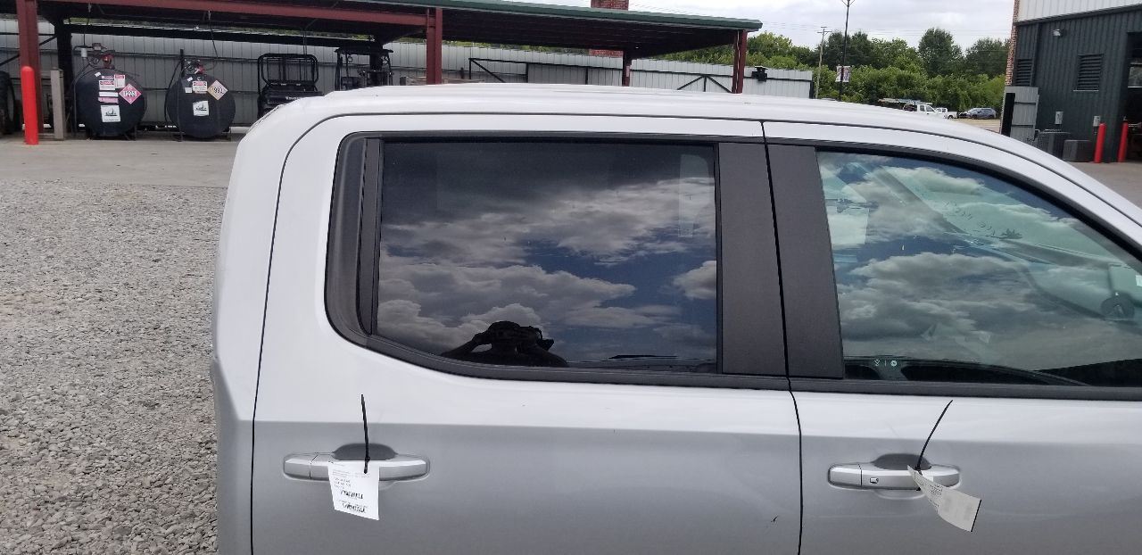22 CHEVY SILVERADO 1500 LT DOOR REAR RIGHT PASSENGER SILVER CREW CAB