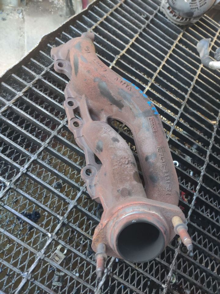 LEFT EXHAUST MANIFOLD OEM 15-25 FORD F150 1YR WRNTY - Image 1