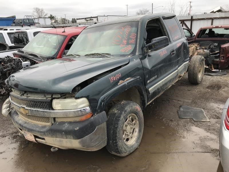 Used 2002 Chevrolet Silverado 2500 Hd Front Body Hood 2500 Hd (op