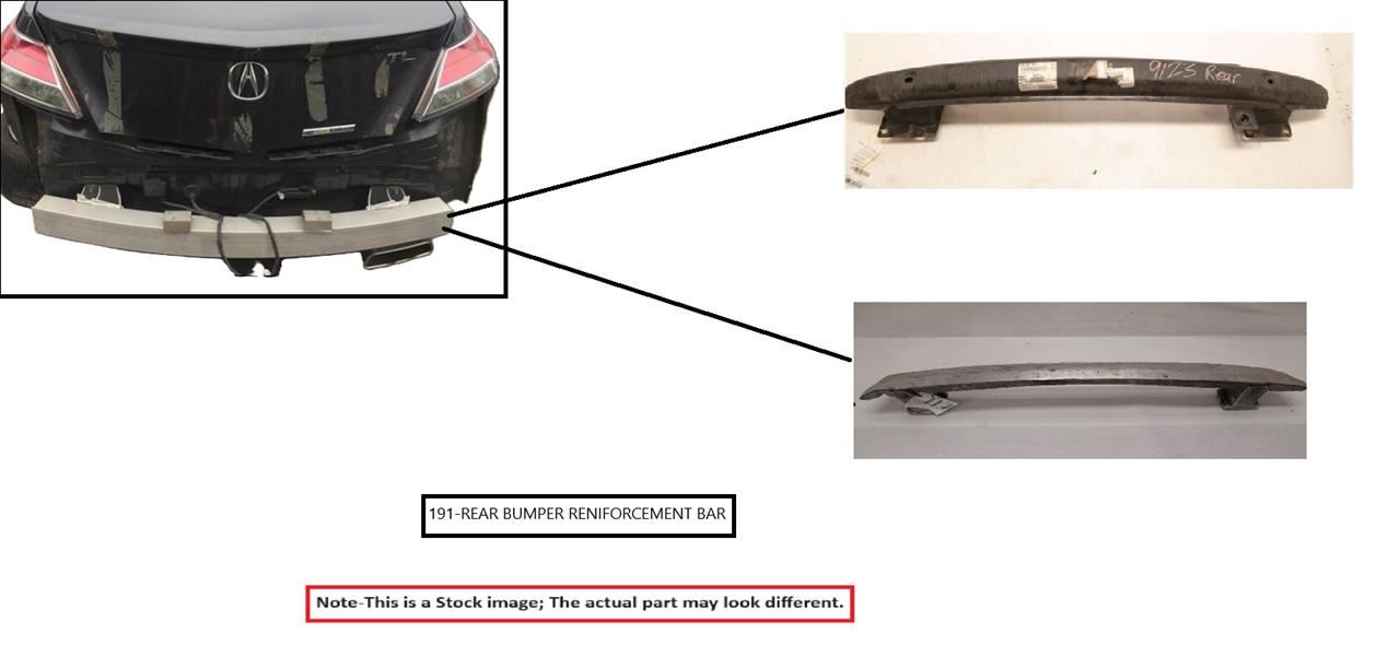 REAR BUMPER REINFORCEMENT IMPACT BAR OEM 14-17 MITSUBISHI OUTLANDER 6410C519 - Image 1
