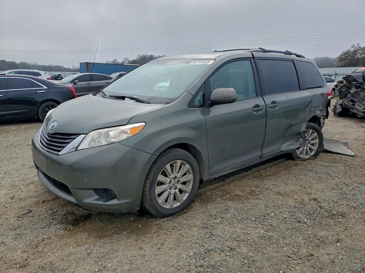 RIGHT TAN HEADREST OEM 2013 TOYOTA SIENNA - Image 1