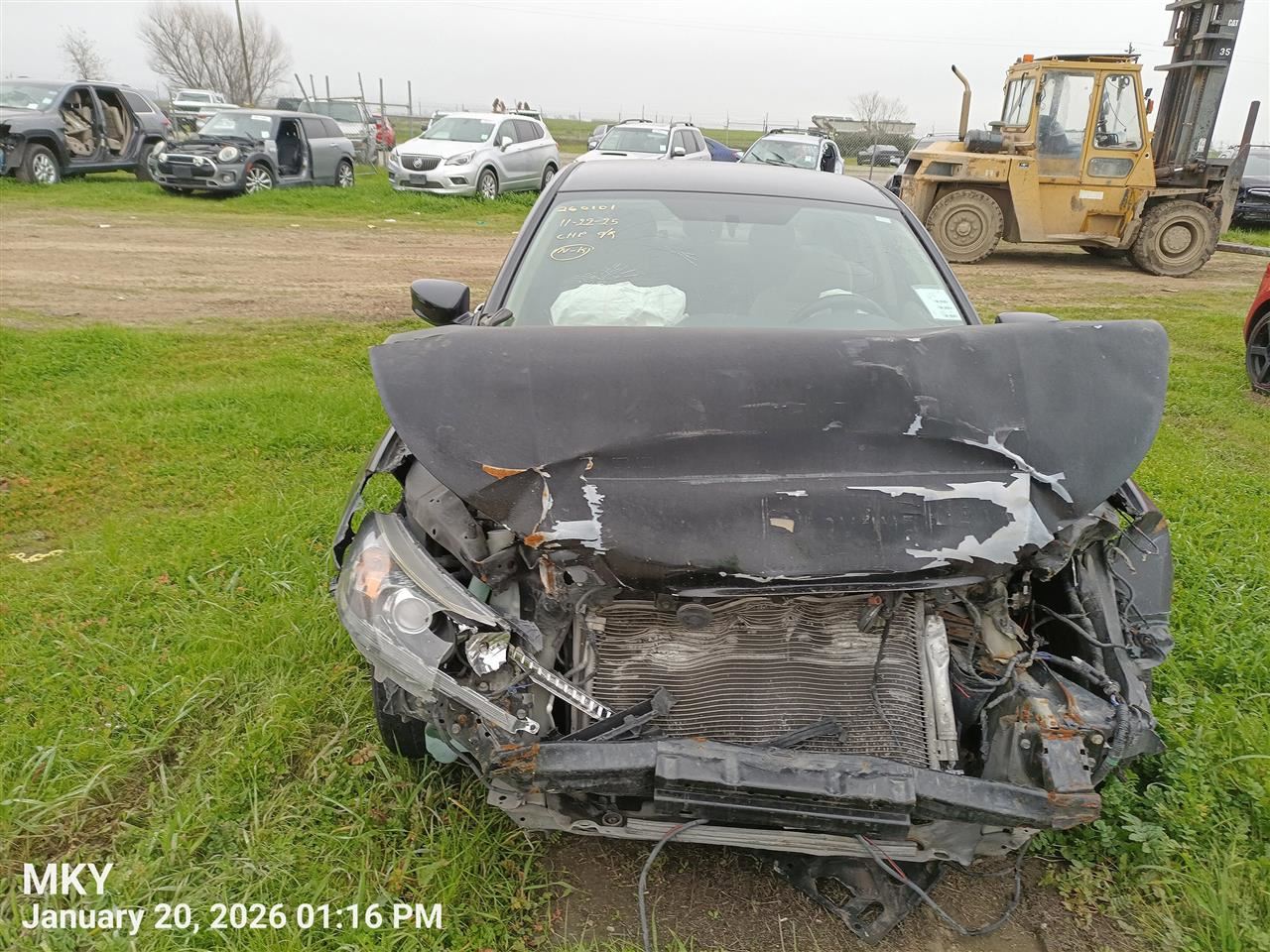 FRONT WIPER MOTOR OEM 13-17 HONDA ACCORD 1YR WRNTY 76505T2FA01 - Image 3